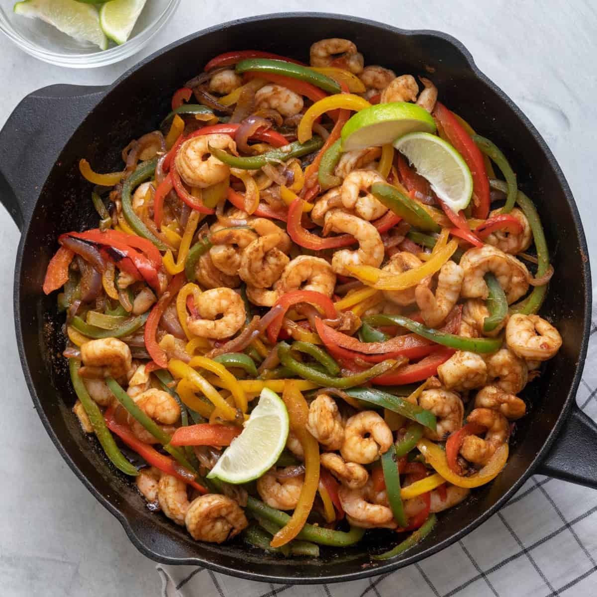 Shrimp Fajitas