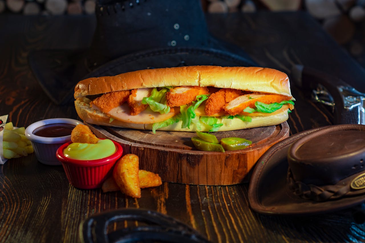 Loaded BBQ Chicken Sandwich