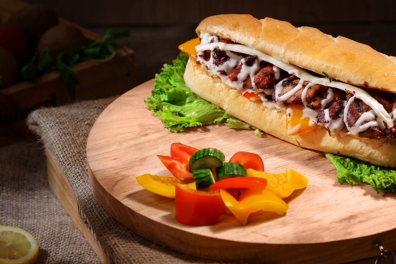 Grilled Chicken Caprese Sandwich