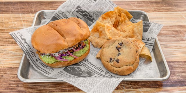 Chicken Tinga Torta Box Combo