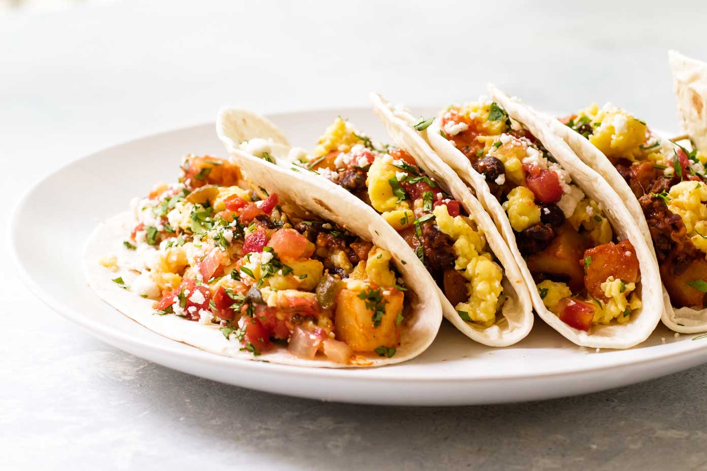 Migas w/ Cheese & Breakfast Taco