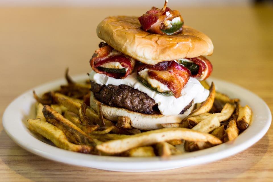 Fire In The Hole Burger