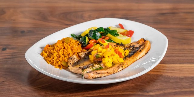 Grilled Ruby Trout