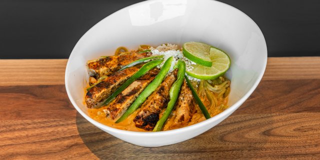 Jerk Chicken Diablo Pasta