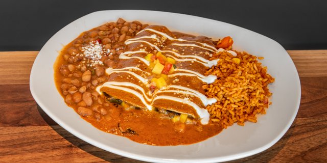 Mushroom Enchiladas