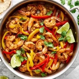 Shrimp Fajitas Package