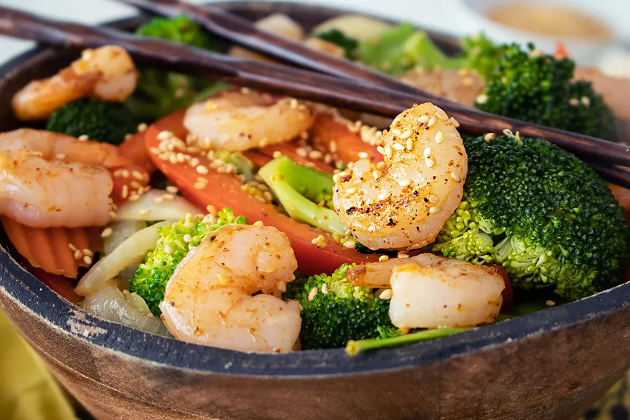 Keto Sauteed Shrimp
