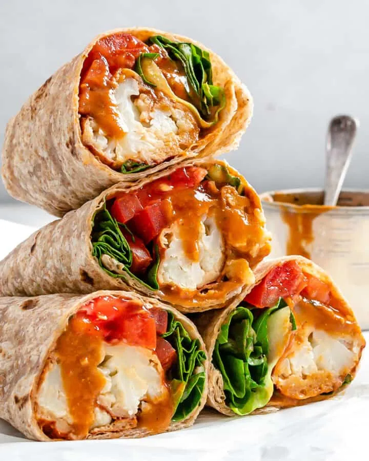 Greek Veggie Wrap